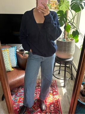 Classics Women's Navy and Blue Cardigan